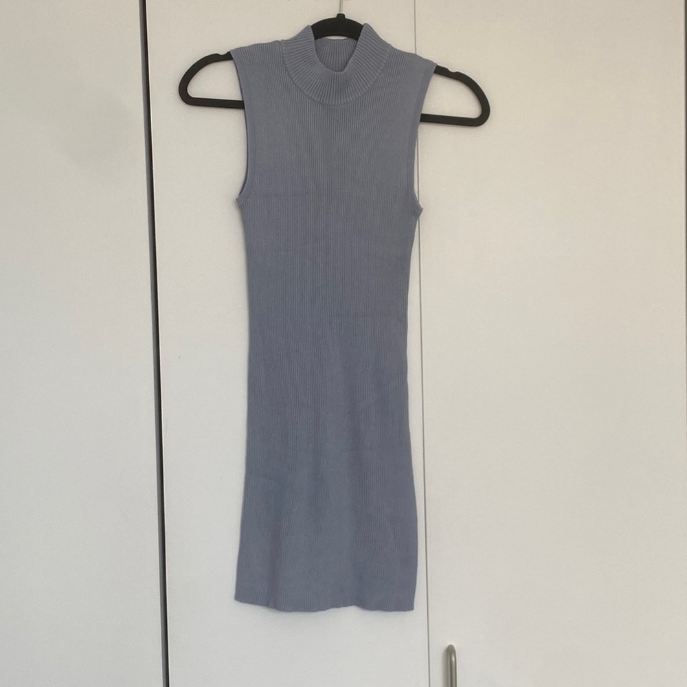 Light blue forever 21 sweater dress